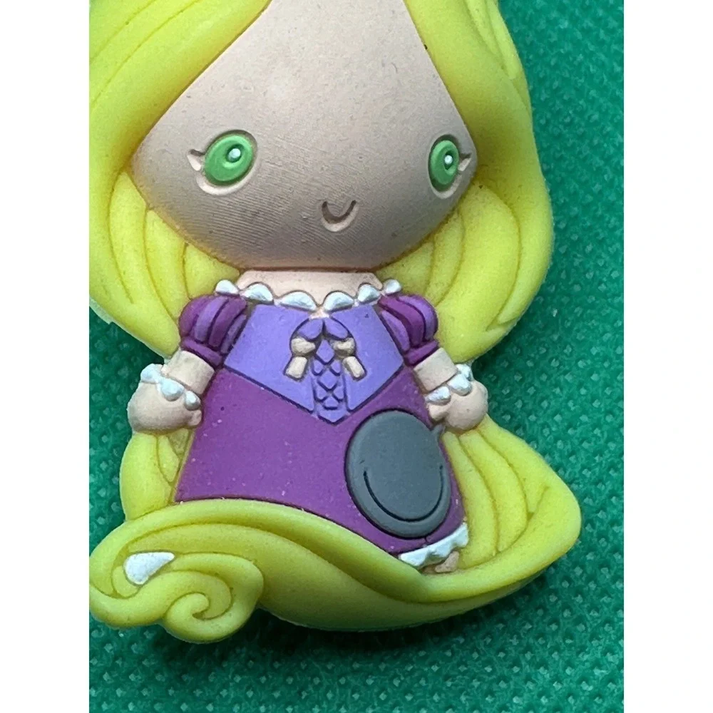 Disney Princess Rapunzel 3D Figural Backpack Bag Clip Monogram Keychain Tangled